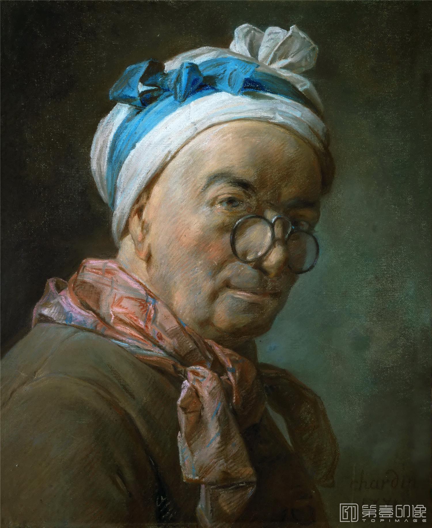 油画-卢浮宫-CHARDIN, Jean-Baptiste-Simon- (b. 1699, Paris, d. 1779, Paris)C-0336